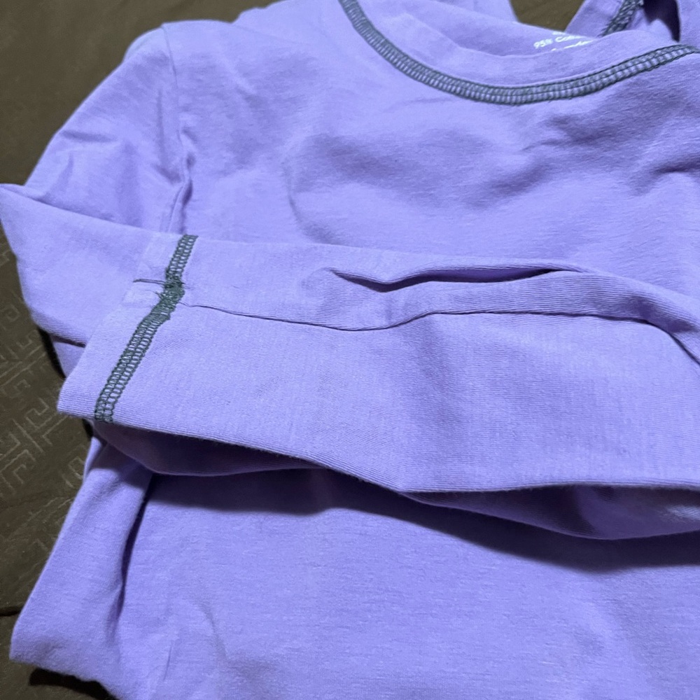 Adar long sleeve shirt. Med. Purple